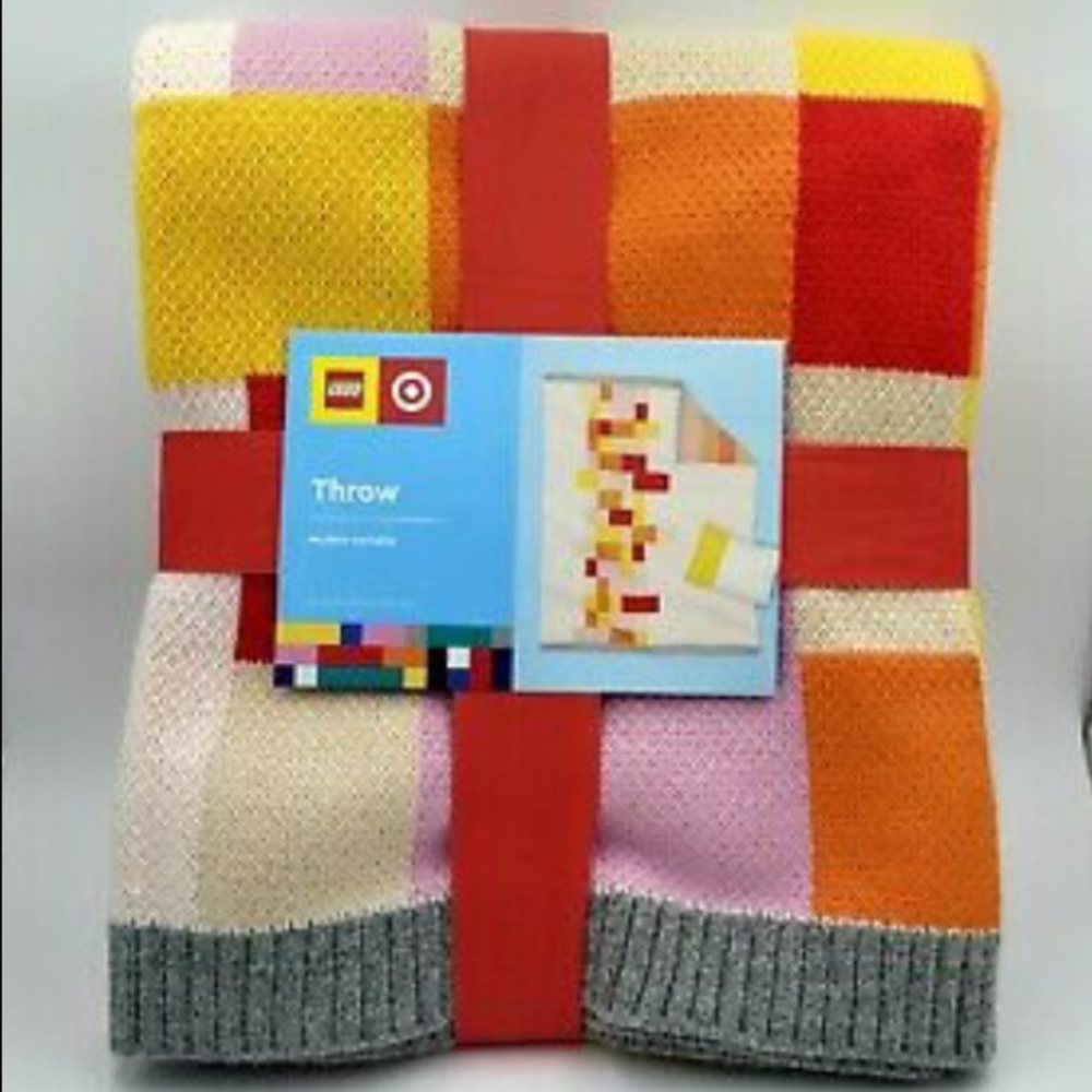 NWT Lego X Target Collection Throw Blanket